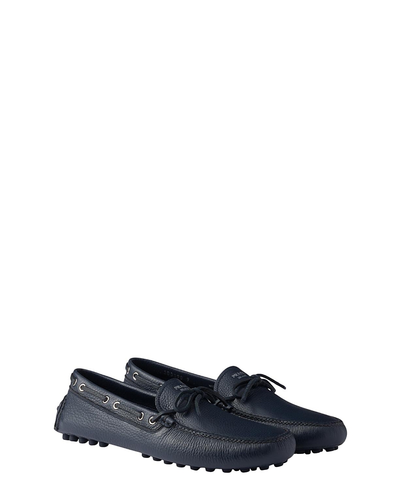Prada Men's Leather Driving Shoe