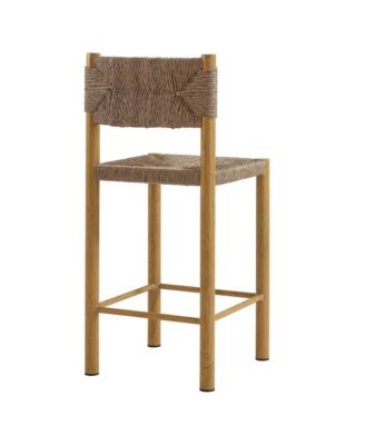 Parkland Outdoor Patio Rattan and Aluminum Counter Stools, Set of 2