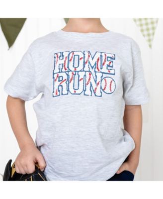 Boys' Home Run Patch Short Sleeve T-Shirt - Little Kid