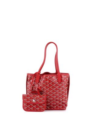  Mini Anjou Reversible Tote Coated Canvas