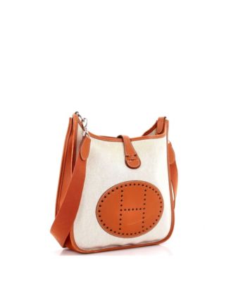 PM Evelyne Bag Gen III Toile and Leather