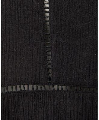  Gari Cotton Cover-Up Cap Sleeve Dress