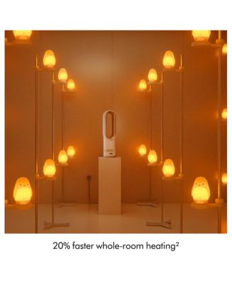 Hot+Cool HF1 Rapid React Heater Fan | White/Silver