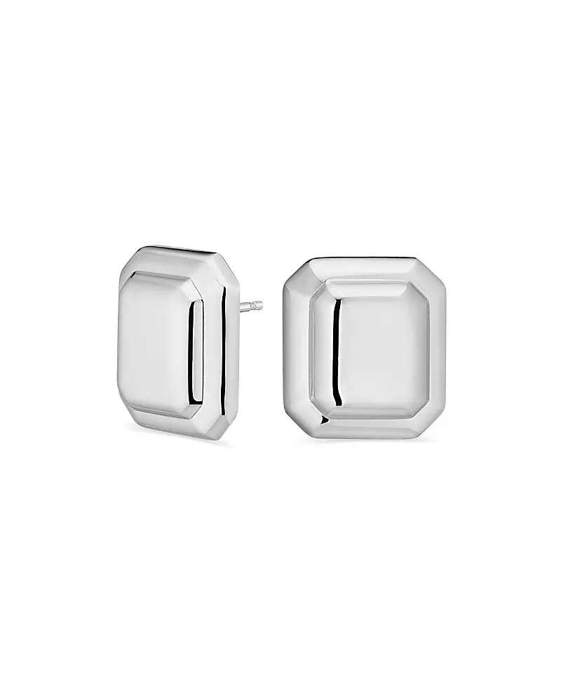 Oradina Sterling Silver Cufflink Button Studs