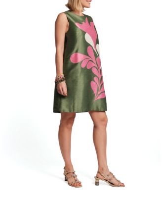 Lilly Shift Modern Palm Dress