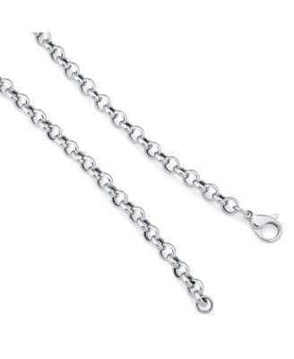 Sterling Silver Roll with it Rolo Necklace