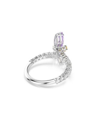 Ariana Grande x Swarovski Crystal, Cubic Zirconia & Imitation Pearl Dragonfly Ring