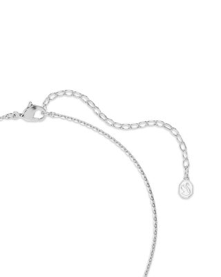 Ariana Grande x Swarovski Crystal & Imitation Pearl Flower Pendant Necklace, 14.87-17.75"