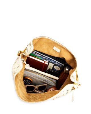 Large Bridle Leather Hobo Bag