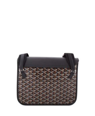   Coursier Messenger Bag Coated Canvas and Leather