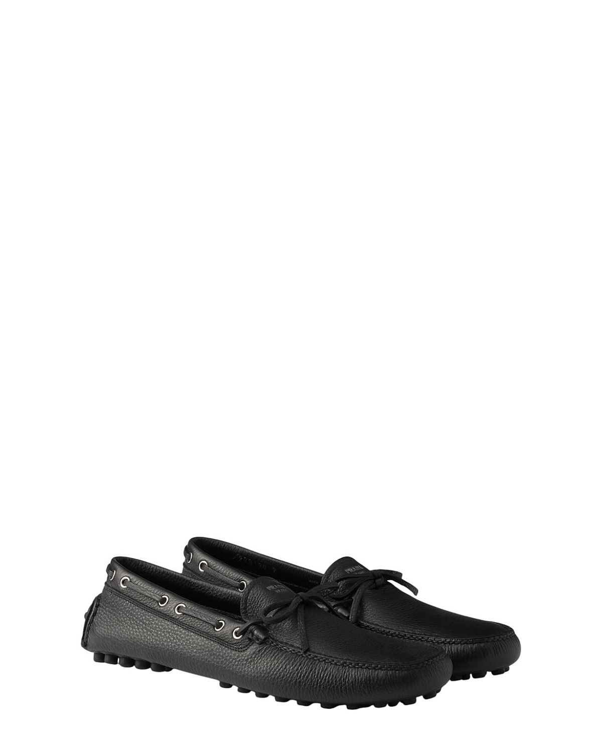 Prada Men's Leather Driving Shoe