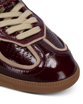 Women's TB.490 Club Patent Deep Burgundy Leather Sneakers