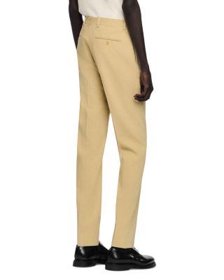 Classic Fit Wool Suit Trousers