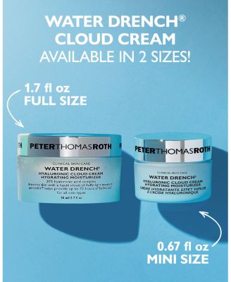 Water Drench Hyaluronic Cloud Cream Hydrating Refillable Moisturizer 1.7 oz.