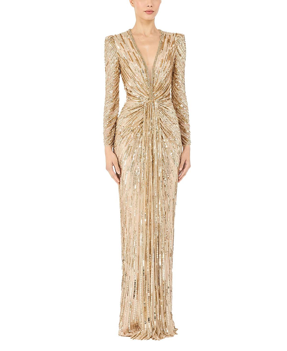 Jenny Packham Darcy Sequin-Embellished Dress