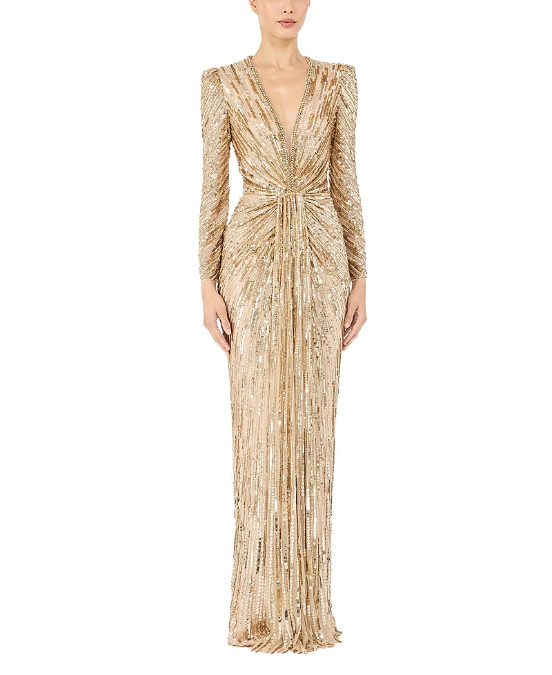 Jenny Packham Darcy Sequin-Embellished Dress · 6 UK/2 US