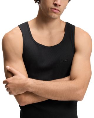 Ribbed Classic Fit Tank Tops, Pack of 3