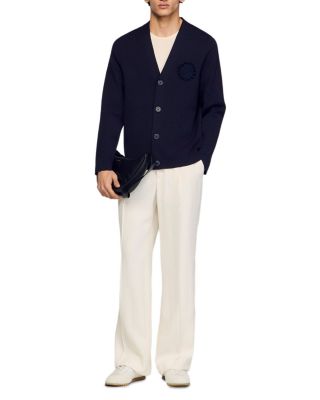 Crochet Flower Cardigan Sweater