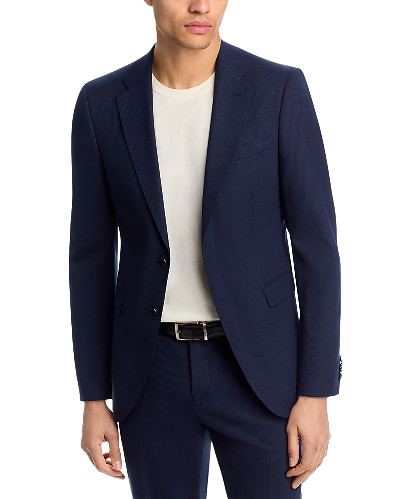 Boss Reymond Extra Slim Fit Textured Performance Wool Suit Jacket