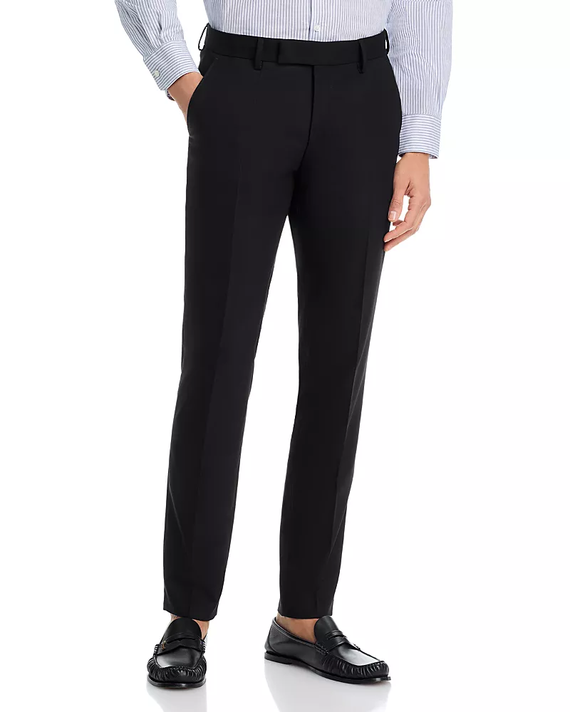 Boss Wenten Textured Performance Wool Extra Slim Fit Suit Pants