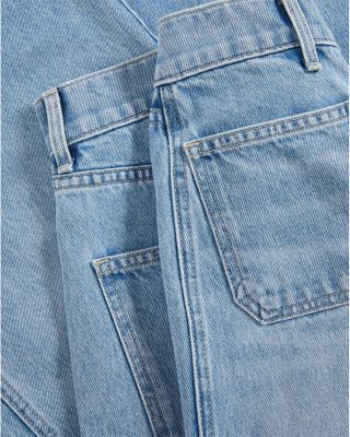 Taylor High Rise Cropped Wide Leg Jeans in Big Splash