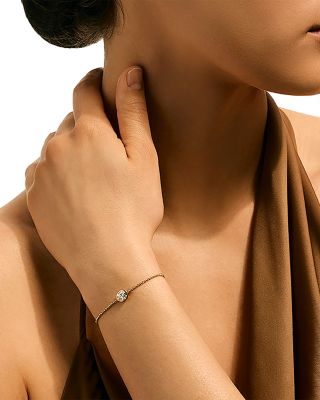 14K Yellow Gold Lovestruck™ Lab Grown Diamond Bezel Chain Bracelet