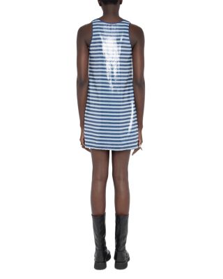 Rasha Sequin Stripe Dress
