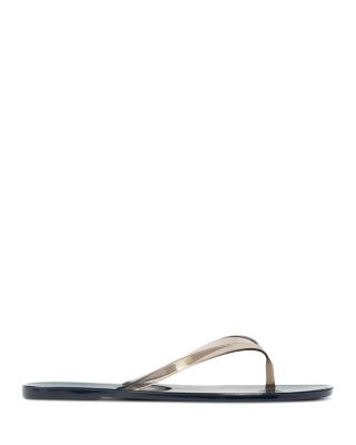 Women's Crystal Jelly Flip Flops