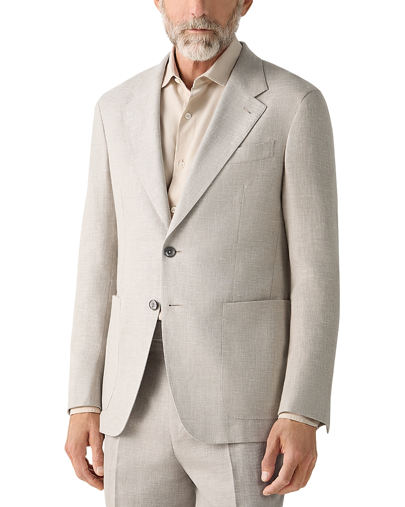 Zegna Crossover Wool Linen & Silk Jacket