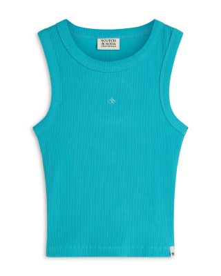 Girls' Seasonal Core Ribbed Slim Fit Tank Top - Little Kid, Big Kid