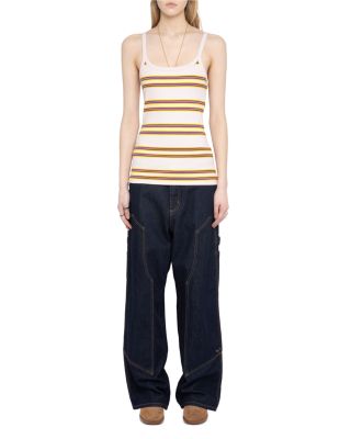 Albao Rib Stripe Tank