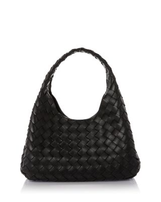 Campana Small Intrecciato Leather Shoulder Bag