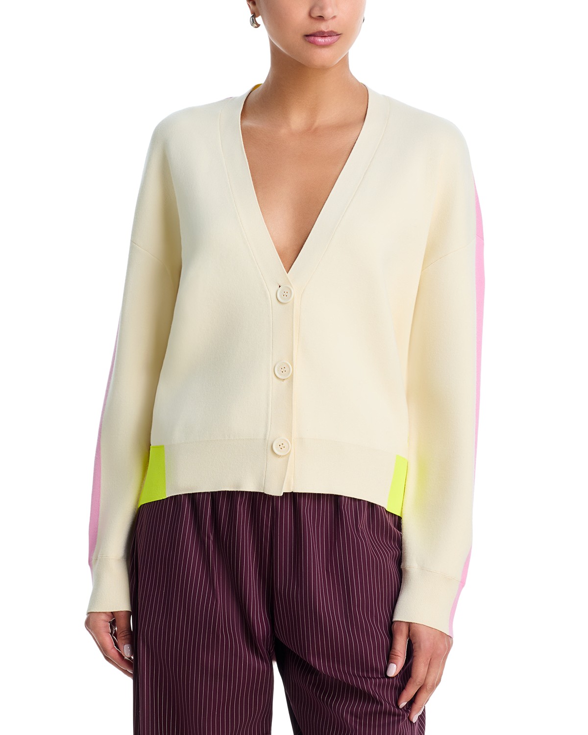 Colorblocked Cardigan