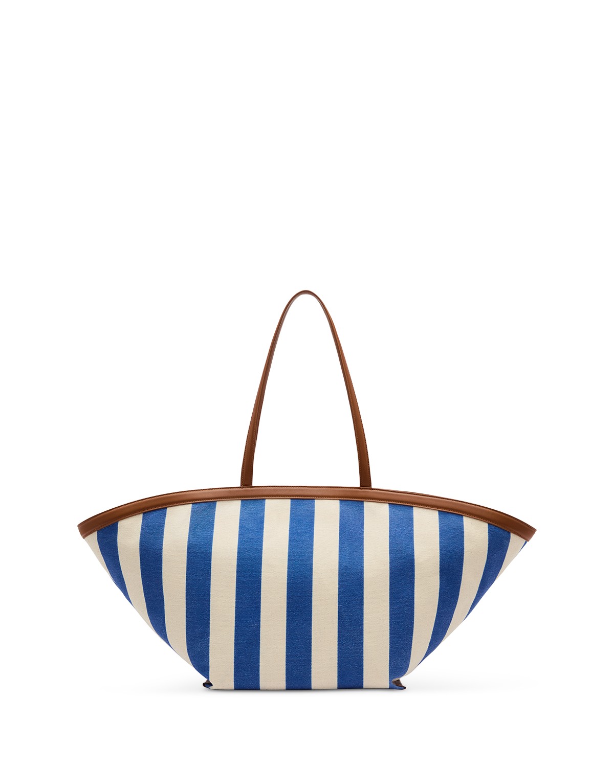 Reformation Lucia Large Striped Canvas Tote