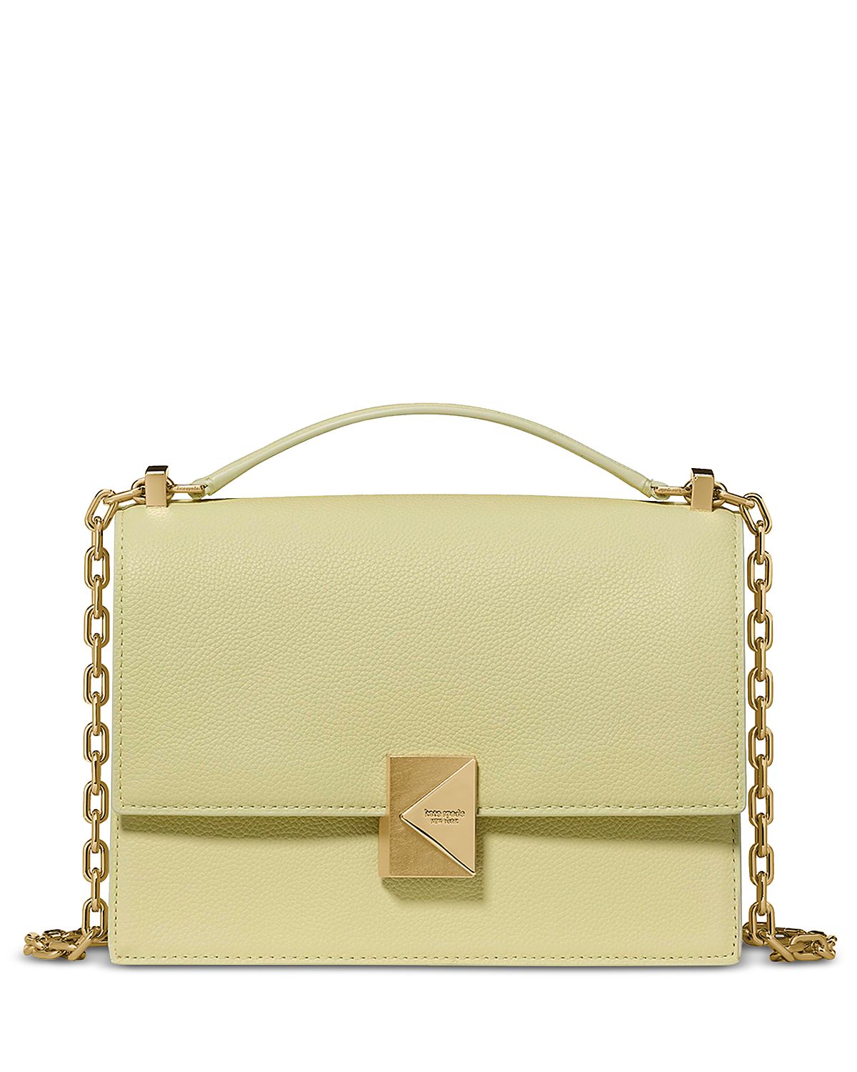 kate spade new york Deco Pebbled Leather Small Chain Shoulder Bag