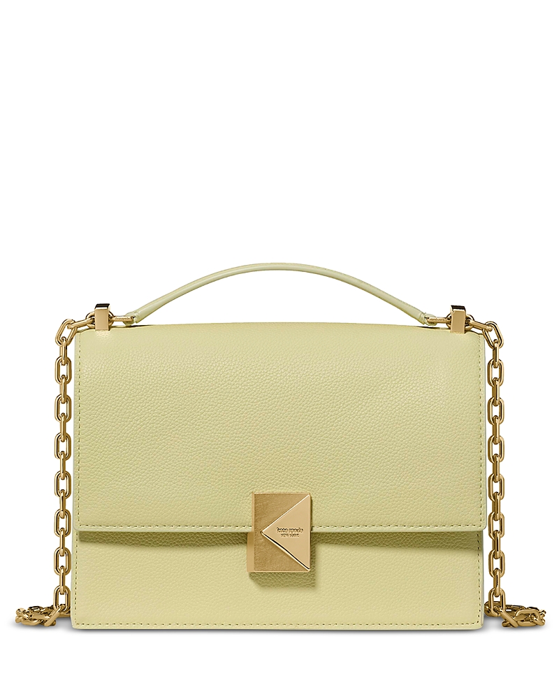 kate spade new york Deco Pebbled Leather Small Chain Shoulder Bag