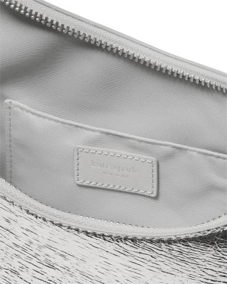 Duo Crinkle Metallic Leather Crossbody