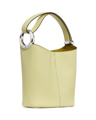 Halo Mini Leather Bucket Bag