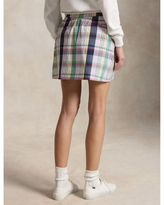 Plaid Skort