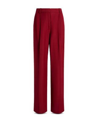 Pleated Tapered Trousers