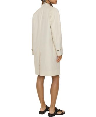 Mid-length Tropical Gabardine Camden Car Coat