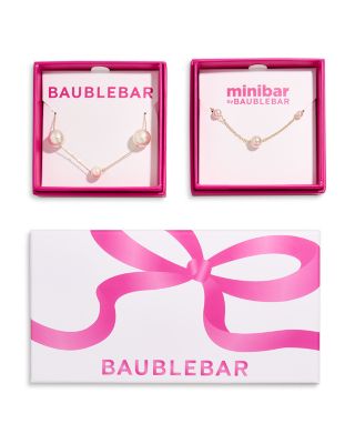 Match with Mama Imitation Pearl Necklace Set