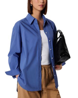 Oversized Cotton Poplin Shirt