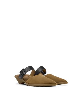  Women's Anita Leather Open Toe/ Slingback