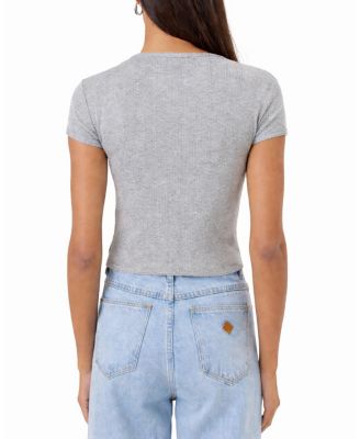 Pointelle Ellie Baby Tee