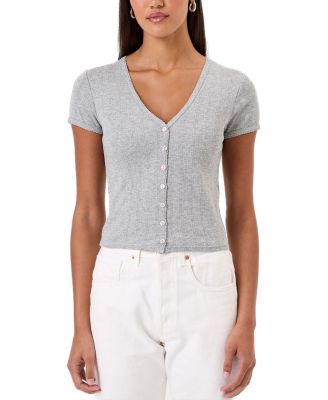 Pointelle Ellie Cropped Cardigan