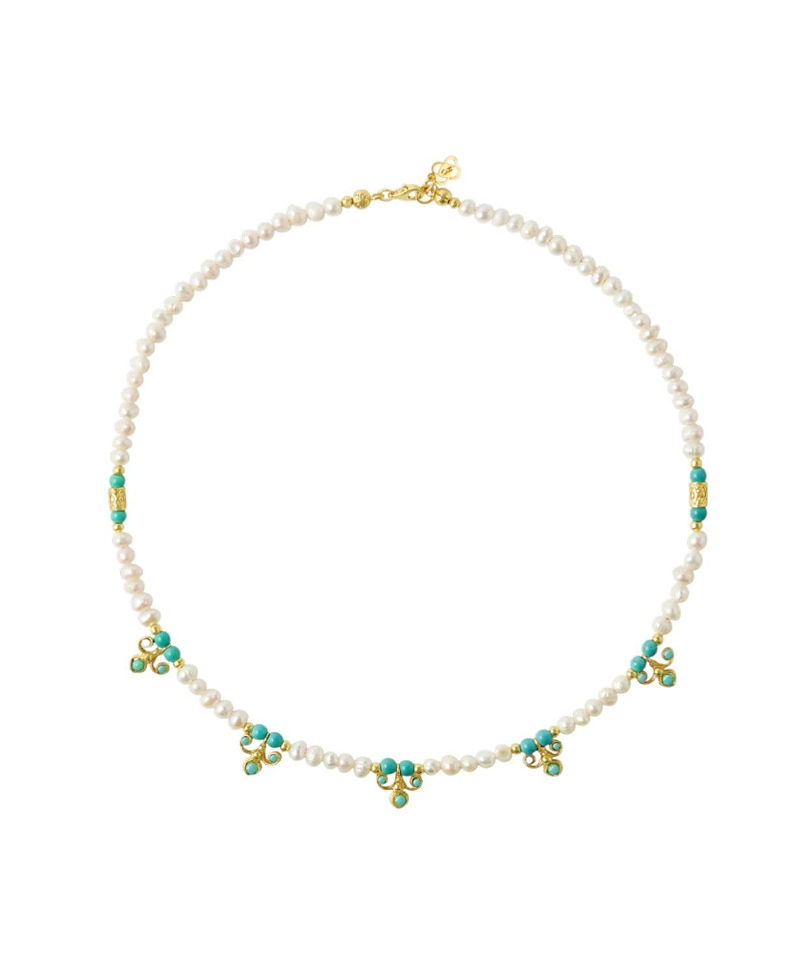 Ottoman Hands Amelie Beaded Necklace