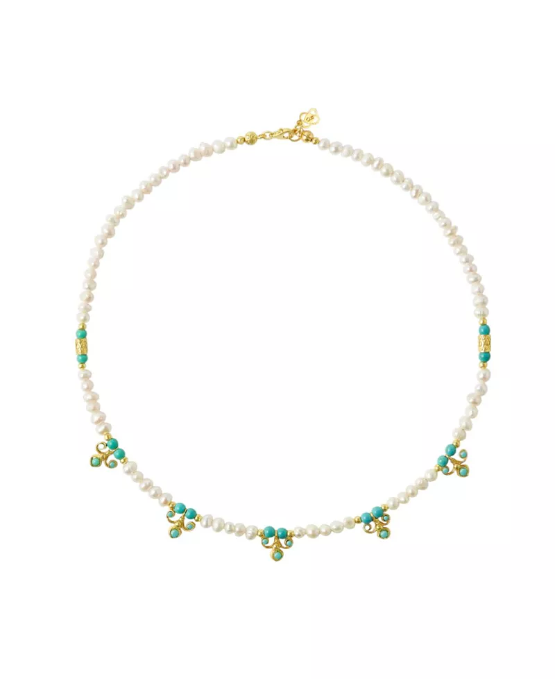 Ottoman Hands Amelie Beaded Necklace