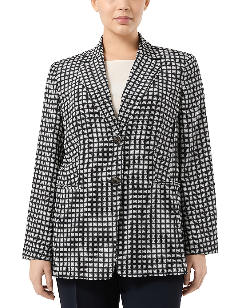 Marina Rinaldi Mrnumano Silk Blazer
