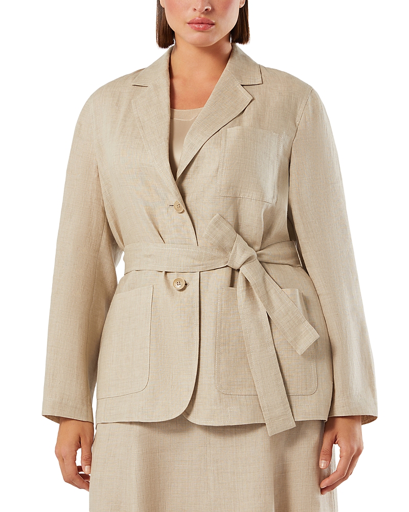 Marina Rinaldi Mrsgioia Linen Jacket